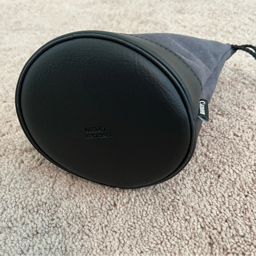 Canon Black and Gray Drawstring Camera Bag/Case LP1319